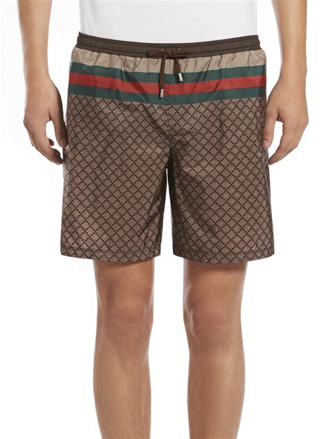 gucci mens swim trunks replica|designer bathing suits men.